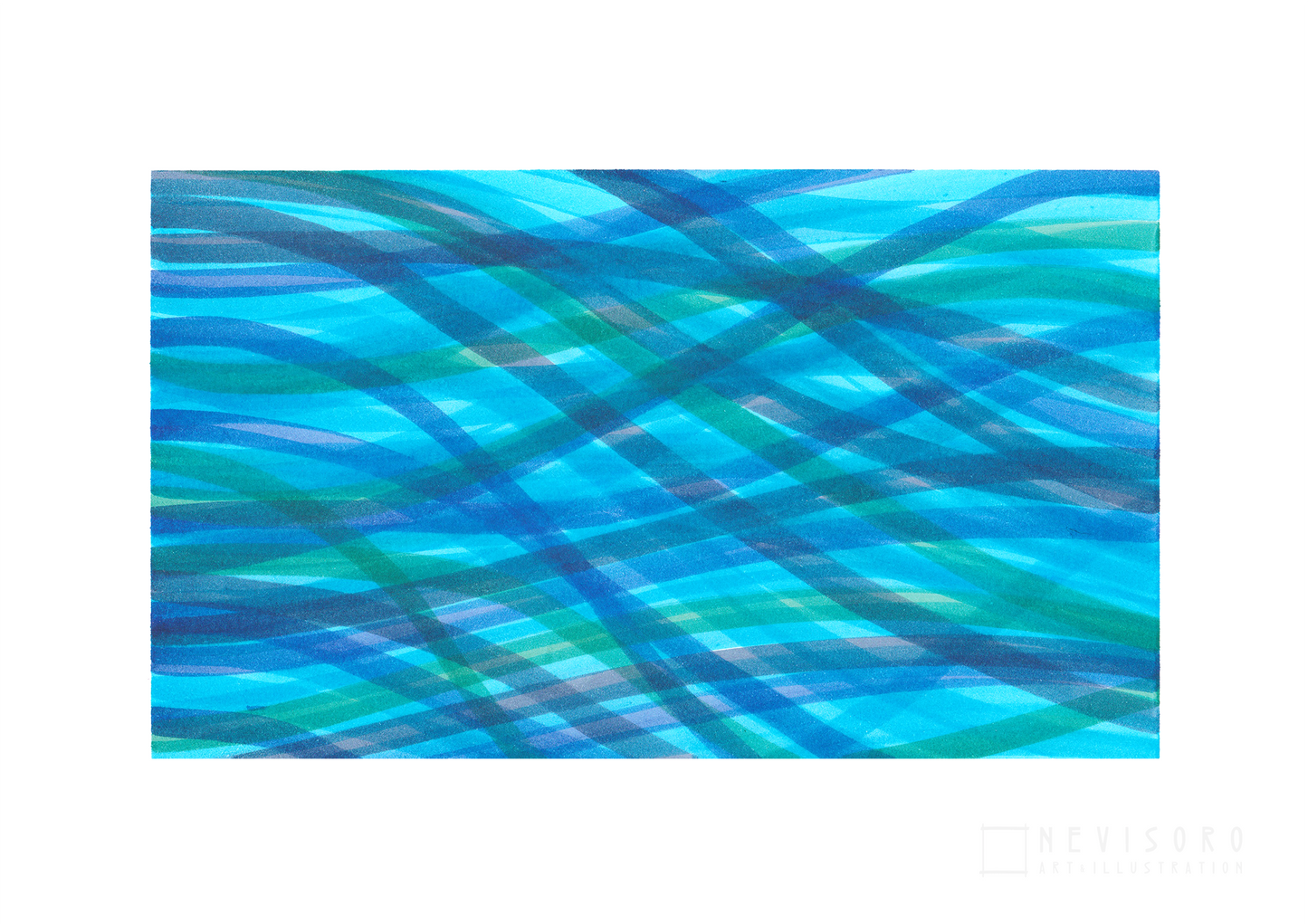 Art Print: Abstract Colours 3